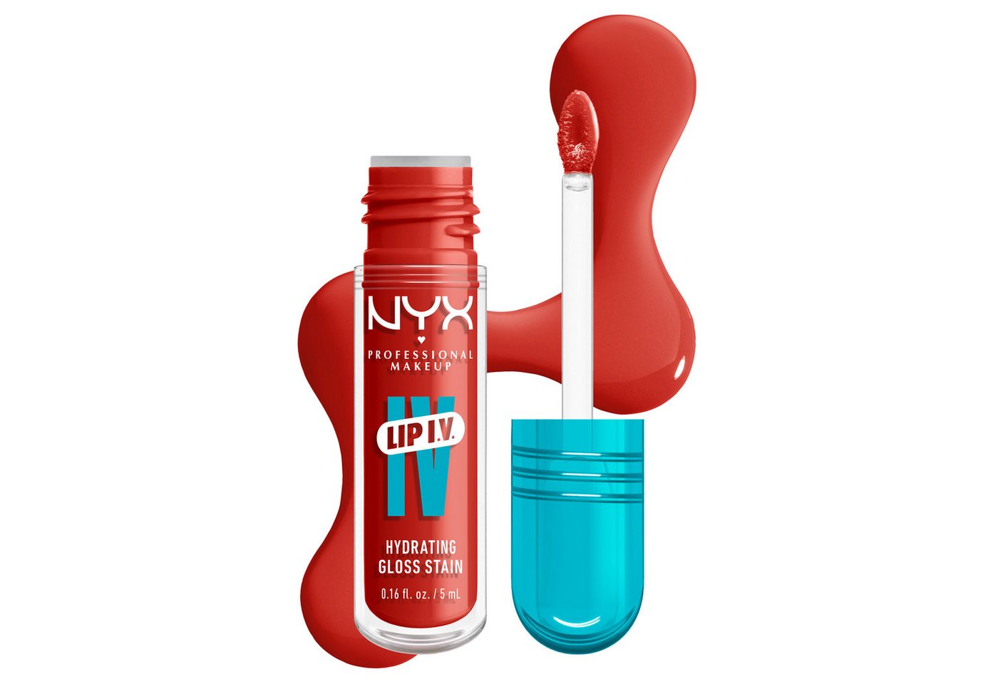 NYX PROFESSIONAL MAKEUP Lipgloss LIP IV GLOSS SERUM, gibt den Lippen einen unwiderstehlichen Wet-Look – Bild 2 von 5