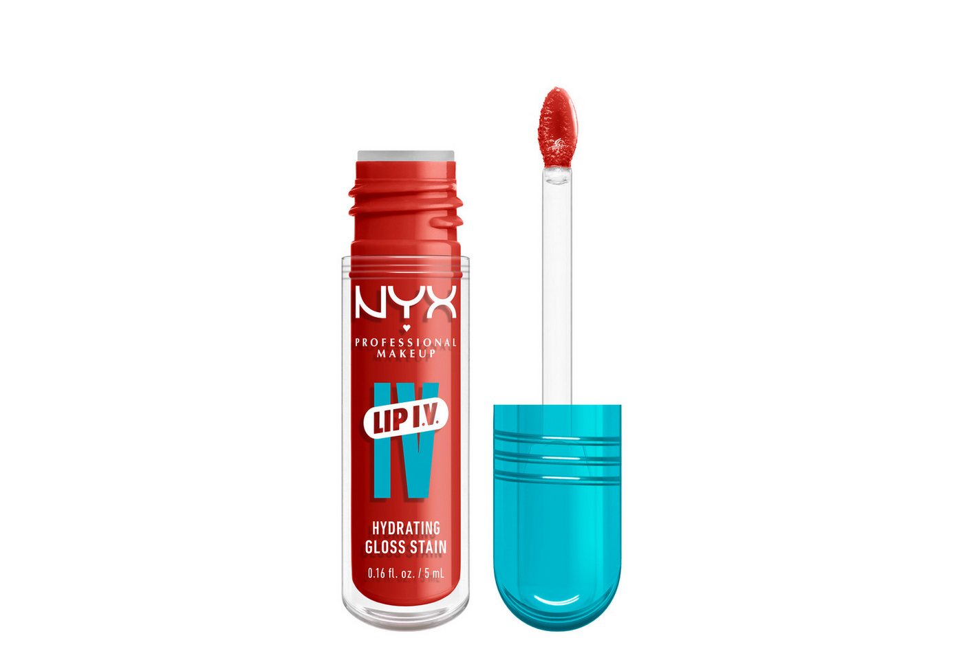 NYX PROFESSIONAL MAKEUP Lipgloss LIP IV GLOSS SERUM, gibt den Lippen einen unwiderstehlichen Wet-Look – Bild 3 von 5