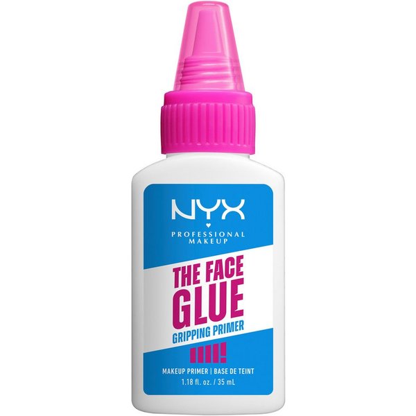 NYX PROFESSIONAL MAKEUP Primer THE FACE GLUE MAKEUP GRIPPING PRIMER, Sorgt für langanhaltendes Make-up, transparent, keine Rückstände.
