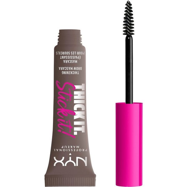NYX Professional Makeup Thick it. Stick it! Thickening Brow Mascara Augenbrauengel · 7 ml · Braun