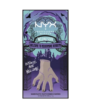NYX Professional Makeup Wednesday The Nevermore Academy Palette Lidschatten Palette · 1 Stk
