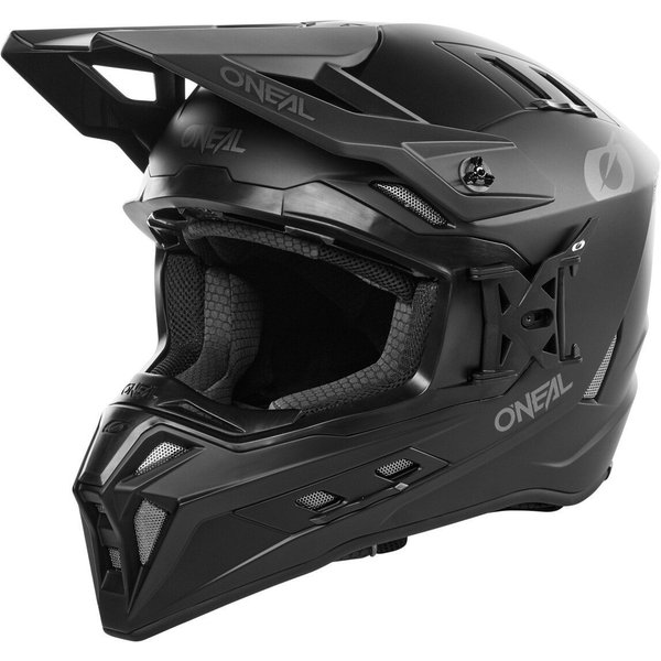 O’NEAL Motocrosshelm EX-SRS Solid Motocross Helm, Notfallsystem-polsterung (eqrs)