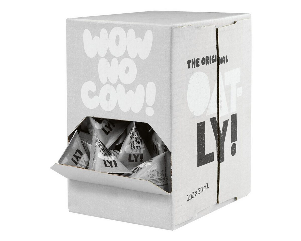 Oatly Pflanzenmilch Hafer, 100x 20 ml Haferdrink, Tassenportionen – Bild 3 von 5