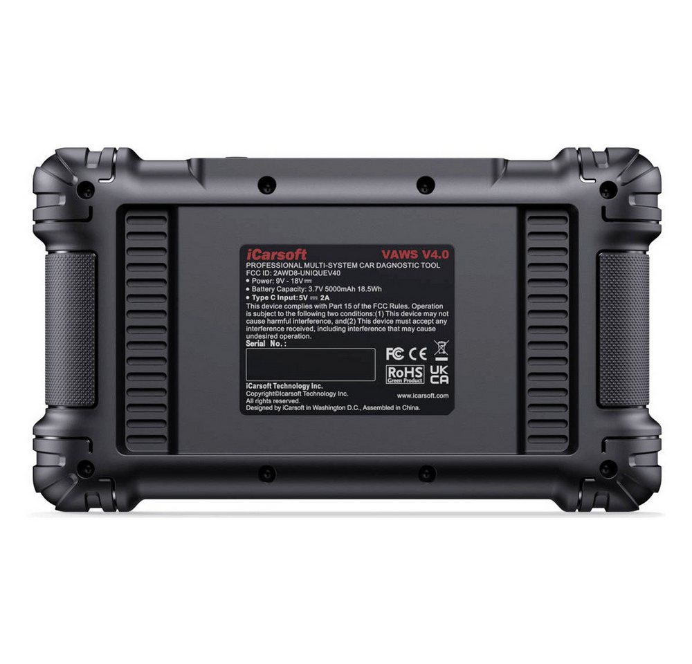 iCarsoft OBD2-Diagnosegerät Icarsoft VAWS V4.0 OBD II Diagnosetool VAWS V4.0 Passend für (Auto-Mar – Bild 4 von 4