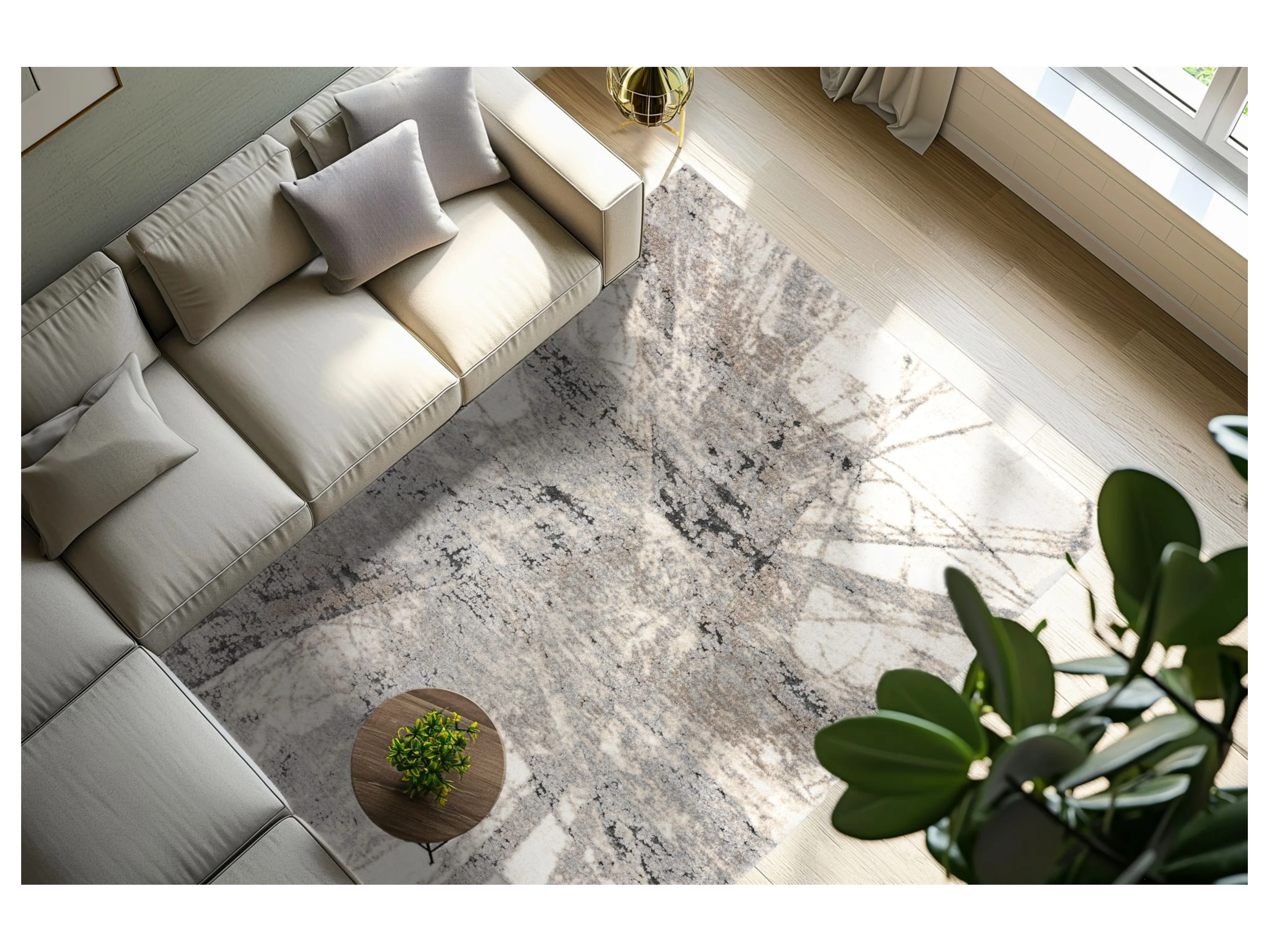 OBSESSION My Bologna (rechteckig 460, grey 1, 200 x 290 cm) – Bild 4 von 4
