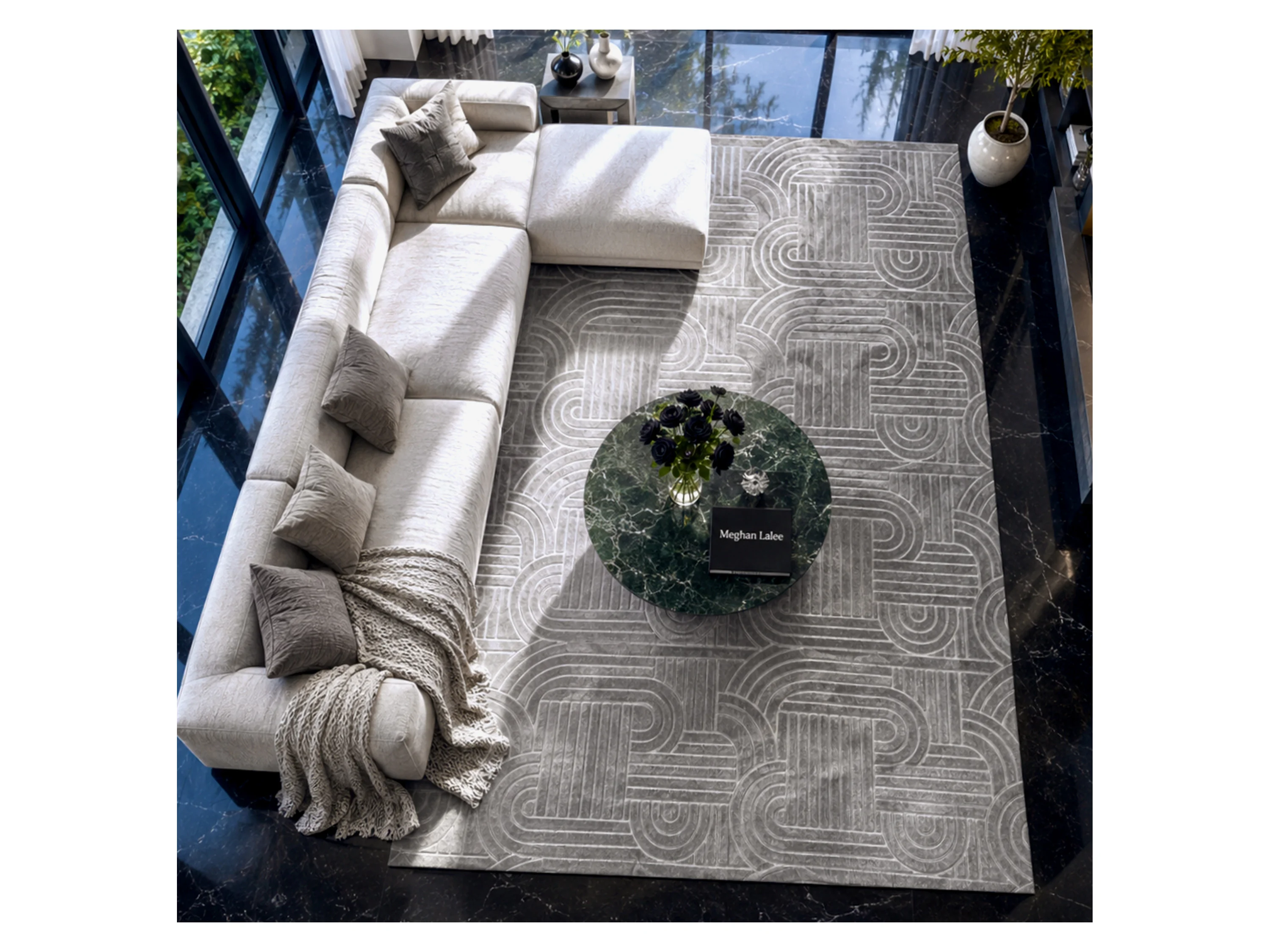 OBSESSION My Zen Sei 200 (Rechteckig, anthrazit, 160 x 230 cm) – Bild 2 von 4