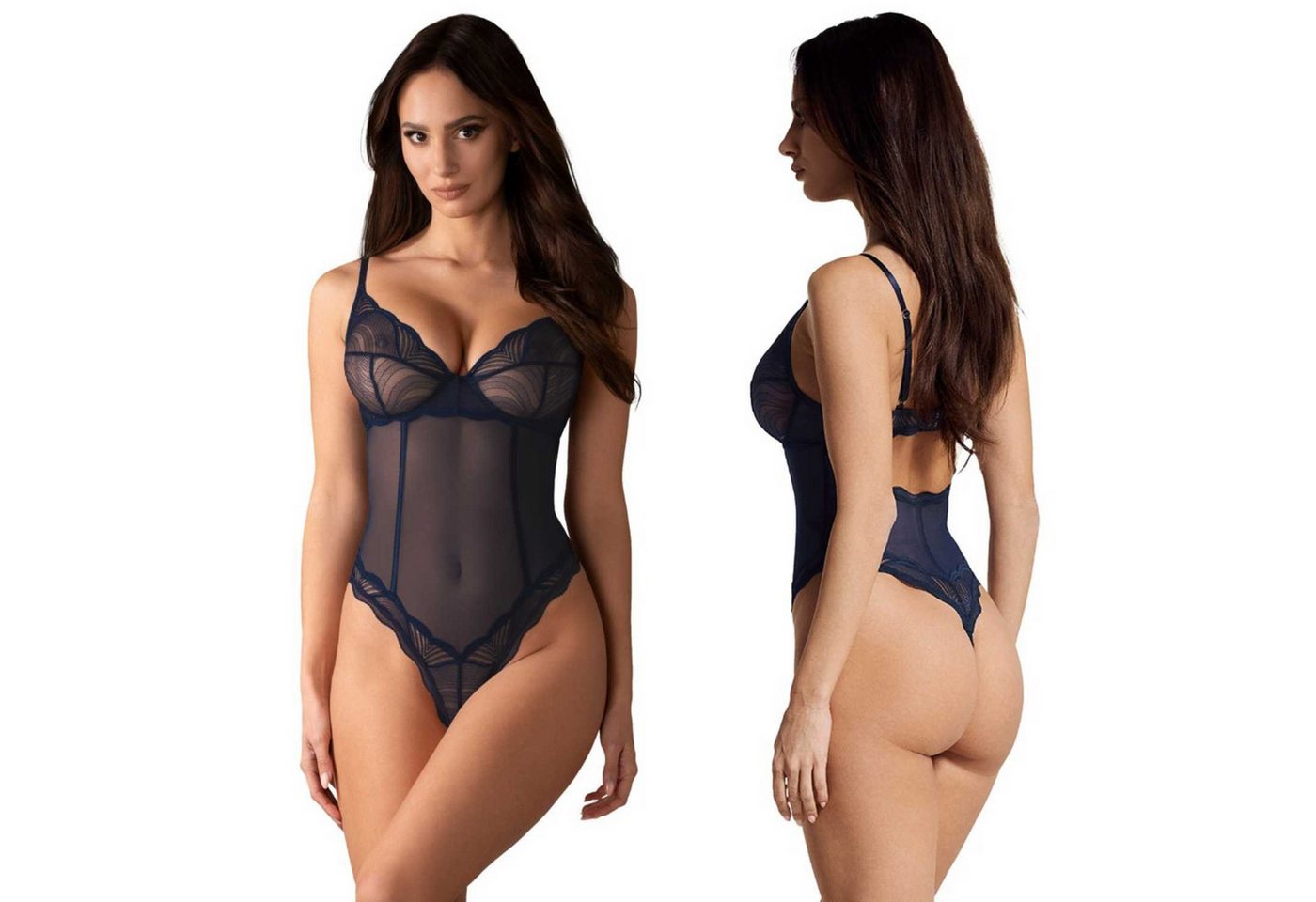 Obsessive Body Body ouvert Nightly Blue sexy – Bild 3 von 5
