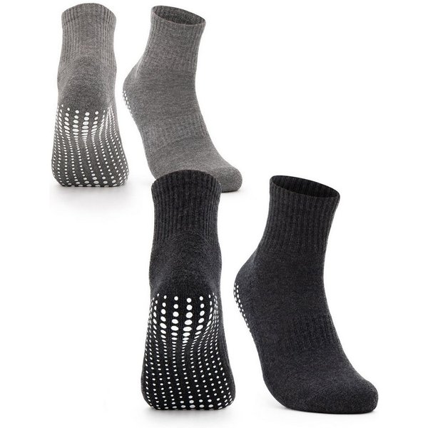 OCCULTO Basicsocken Herren Stoppersocken 2-4er Pack (Modell: Andi) (2-Paar)