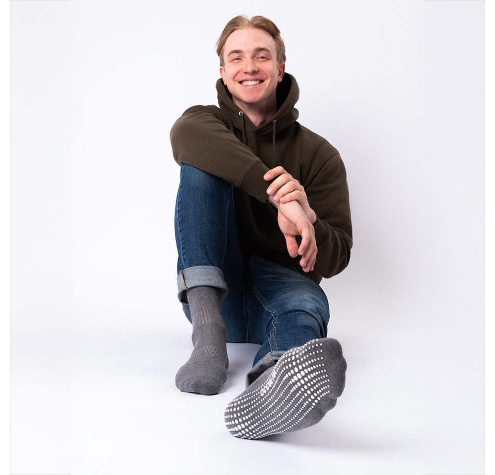 OCCULTO Basicsocken Herren Stoppersocken 2-4er Pack (Modell: Andi) (2-Paar) – Bild 5 von 5