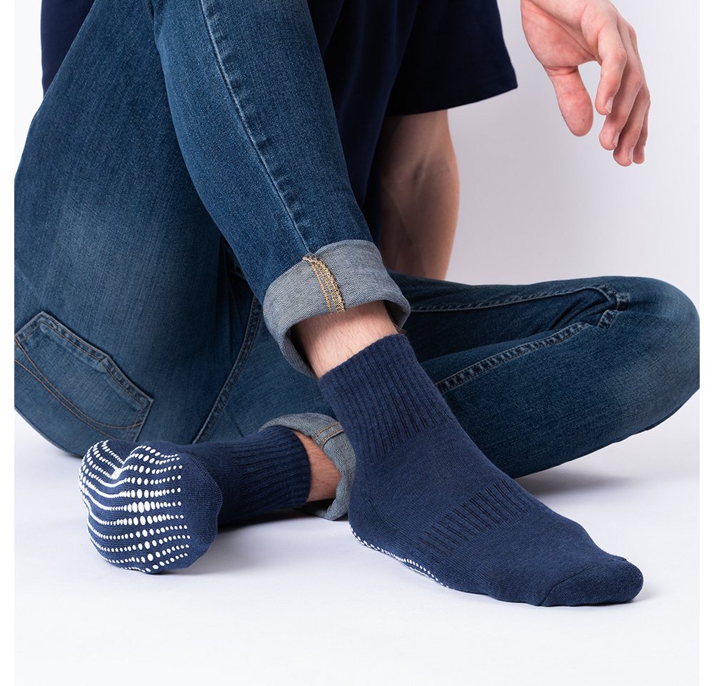 OCCULTO Basicsocken Herren Stoppersocken 2-4er Pack (Modell: Andi) (4-Paar) – Bild 3 von 5