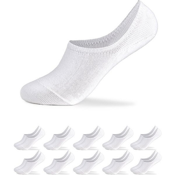 OCCULTO Füßlinge Damen Füsslinge 10er Pack (Modell: Susi) (10-Paar)