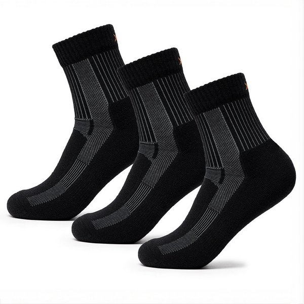 OCCULTO Wandersocken Damen & Herren Merino Wandersocken 3er Pack (Modell: Makalu) (3-Paar)