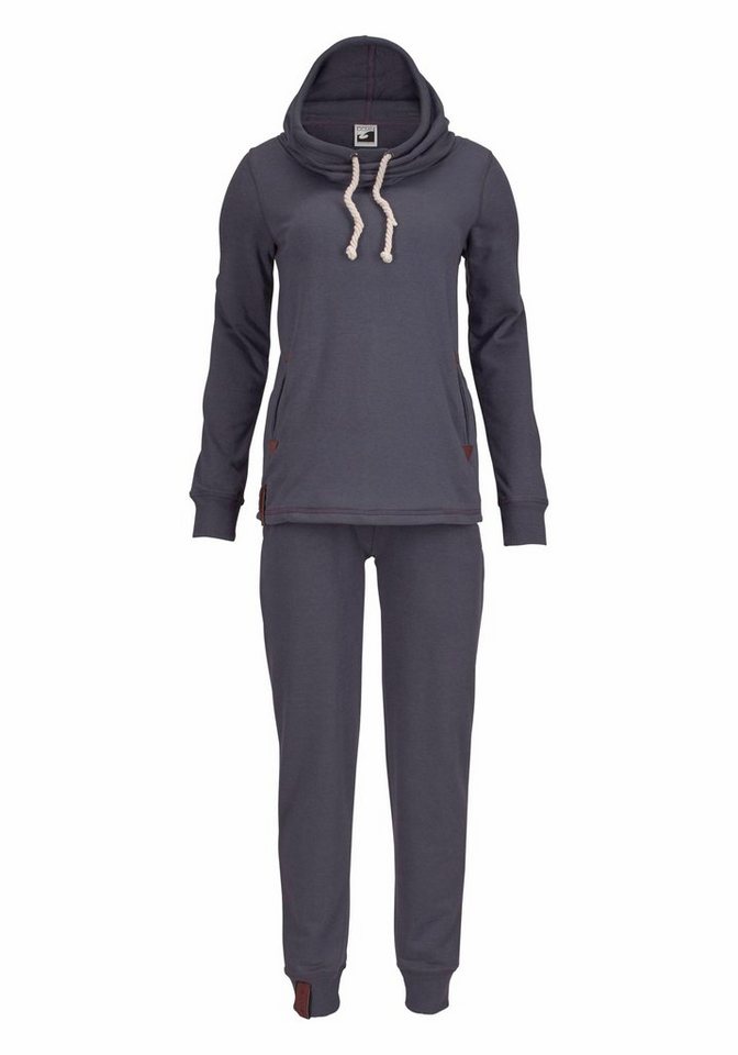Ocean Sportswear Jogginganzug Essentials Joggingsuit (Set, 2-tlg), mit Lederimitat-Details – Bild 5 von 5