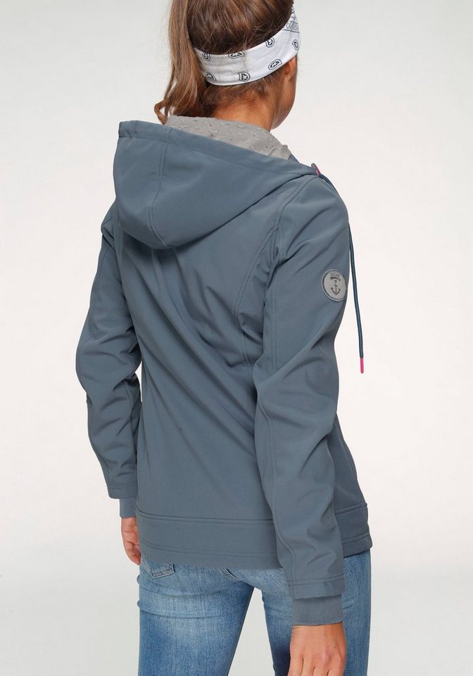Ocean Sportswear Softshelljacke aus recyceltem Polyester atmungsaktiv, wasserabweisend, windabweisend, Übergangsjacke – Bild 3 von 5