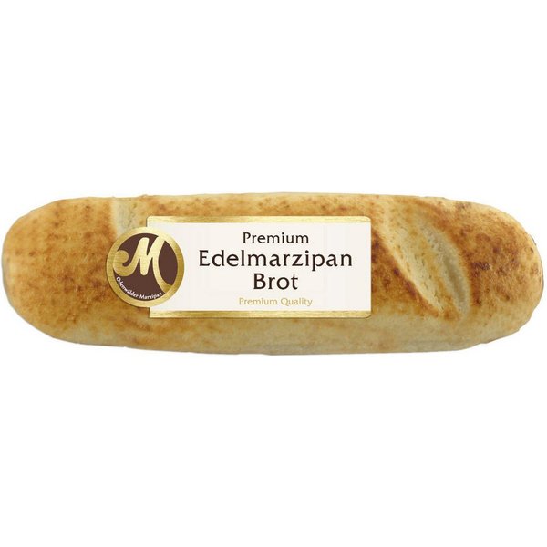 Odenwälder Marzipankonditorei Süßigkeit, Odenwälder Marzipan Brot geflämmt köstliches Edelmarzipan 95g