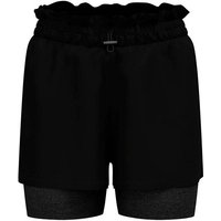ODLO Damen 2-in-1 short ACTIVE 365 5 INCH, Größe L in Weiß