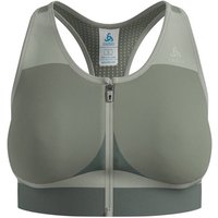 ODLO Damen BH SEAMLESS HIGH, Größe XL in Grau
