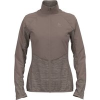 ODLO Damen Jacket RUN EASY WARM HYBRID, Größe S in Braun