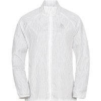 ODLO Damen Jacket ZEROWEIGHT PRINT, Größe XL in Weiß