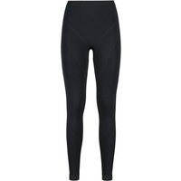 ODLO Damen lange Funktionsunterhose "Evolution Warm Baselayer Pants", Größe XL in Schwarz
