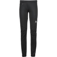 ODLO Damen Langlaufhose AEOLUS windstopper® Pants, Größe XL in Schwarz