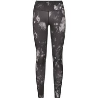 ODLO Damen Lauftight BL Bottom long ELEMENT Light AOP, Größe XS in Blau