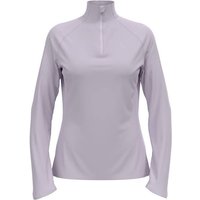 ODLO Damen Midlayer 1/2 zip ESSENTIAL CER, Größe L in Silber