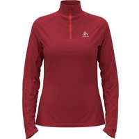 ODLO Damen Midlayer ESSENTIAL 1/2 ZIP, Größe XL in Rot