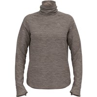 ODLO Damen Midlayer RUN EASY WARM, Größe L in Braun