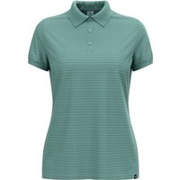 ODLO Damen Polo ASCENT NATURAL, Größe S in Blau