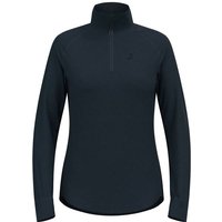 ODLO Damen Rolli Mid layer 1/2 zip BERRA, Größe L in Blau