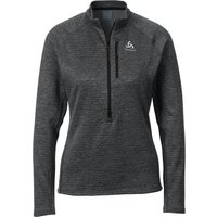 ODLO Damen Rolli Mid layer 1/2 zip FLI, Größe M in Grau