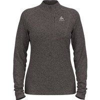 ODLO Damen Rolli Mid layer 1/2 zip TENCIA, Größe M in Grau