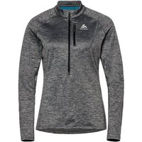 ODLO Damen Rolli Mid layer 1/2 zip TENCIA, Größe M in Grau