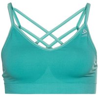 ODLO Damen Sport-BH SEAMLESS SOFT, Größe XS in Blau