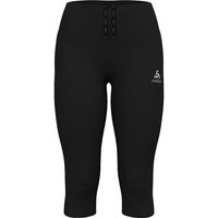 ODLO Damen Tights 3/4 ESSENTIAL, Größe S in Schwarz