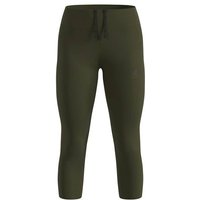 ODLO Damen Tights halblg. Da ESSENTIAL, Größe L in Grün