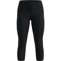 ODLO Damen Tights halblg. Da ESSENTIAL, Größe XL in Schwarz