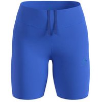 ODLO Damen Tights kurz Da ESSENTIAL, Größe XL in Blau