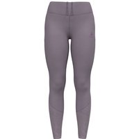 ODLO Damen Tights lang Da ESSENTIAL PRINT, Größe M in Grau