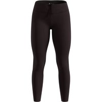 ODLO Damen Tights lang Da ESSENTIAL WARM, Größe XS in Braun