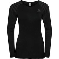 ODLO Damen Unterhemd "Performance Light" Langarm, Größe XL in Schwarz