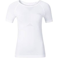 ODLO Damen Unterhemd s/s crew neck EVOLUTION, Größe L in Weiß