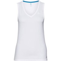ODLO Damen Unterhemd SINGLET ACTIVE, Größe XS in Weiß