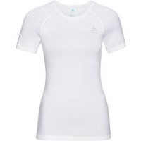 ODLO Damen Unterhemd "SUW Top Crew Neck Performance Light", Größe XL in Weiß