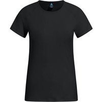 ODLO Damen Unterhemden ku.Arm Da ACTIVE LIGHT, Größe M in Schwarz