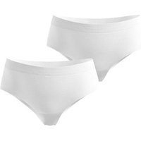 ODLO Damen Unterhosen slipf. Da ACTIVE LIGHT 2 PACK, Größe XS in Weiß