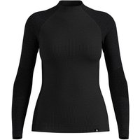 ODLO Damen Unterwäsche SEAMLESS PERFORMANCE WOOL, Größe XS in Schwarz