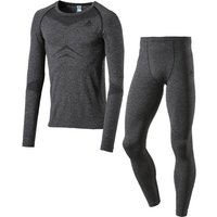ODLO Herren Boxershorts Set long PERFORMANCE Essentials LIGHT, Größe XXL in Grau
