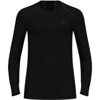 ODLO Herren Funktionsunterhemd "Active Warm-Eco Baselayer-Top" Langarm, Größe M in Schwarz